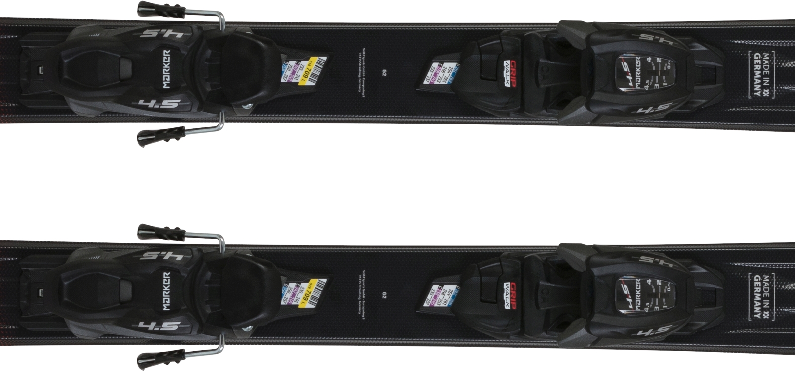 Lyže RACETIGER JUNIOR RED + viazanie 4.5 VMOTION JR