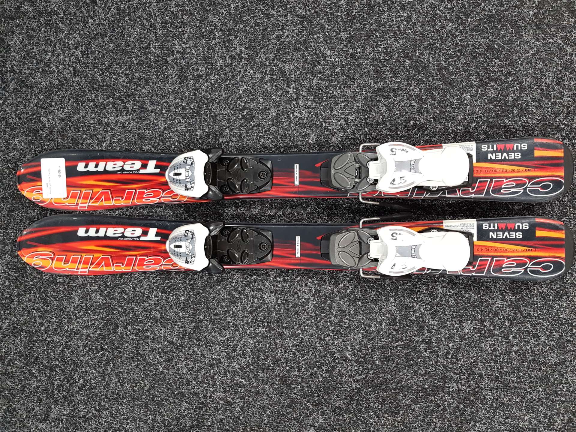 Použité lyže Team Carving