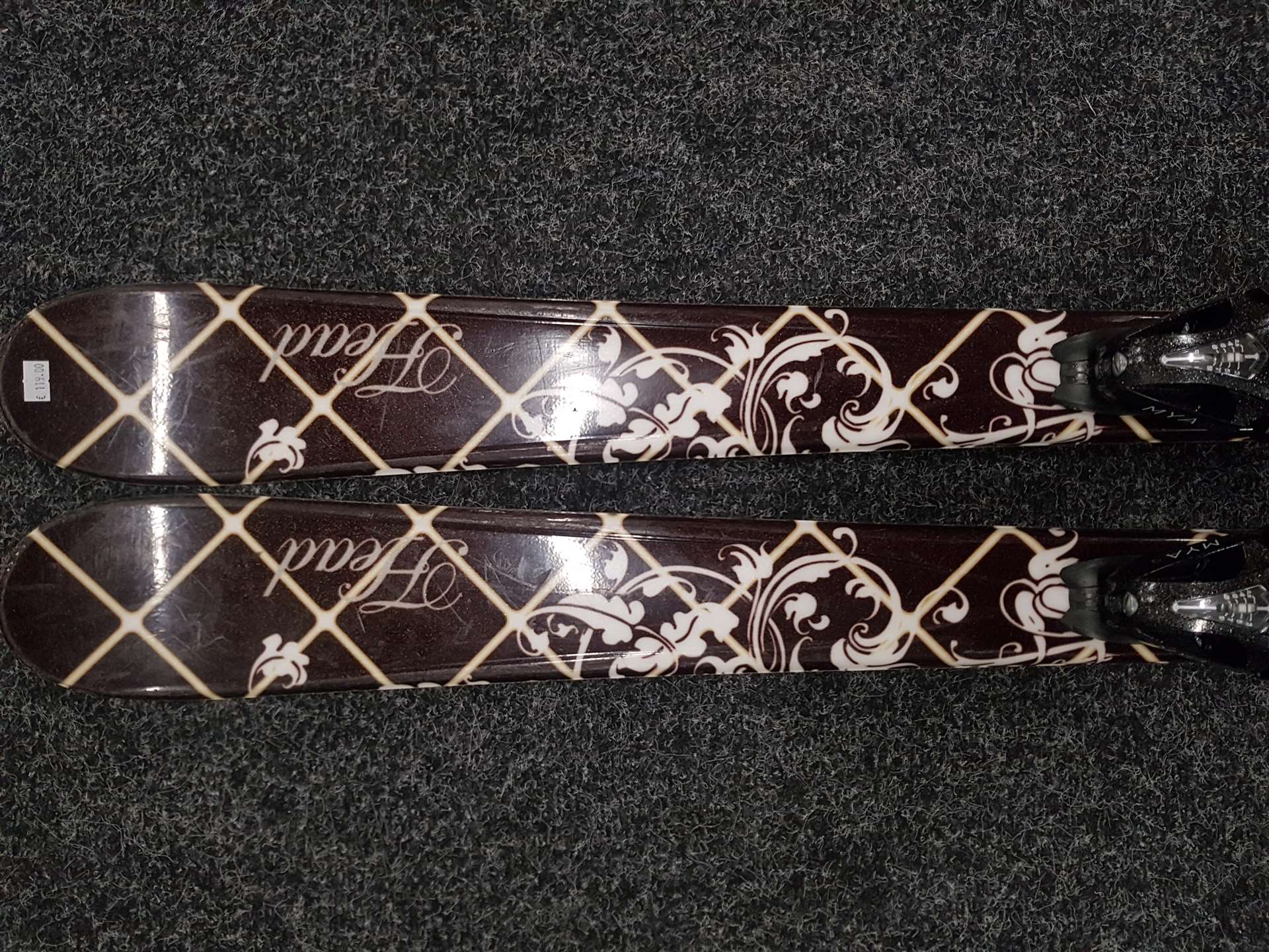 Bazárové lyže Head Brown