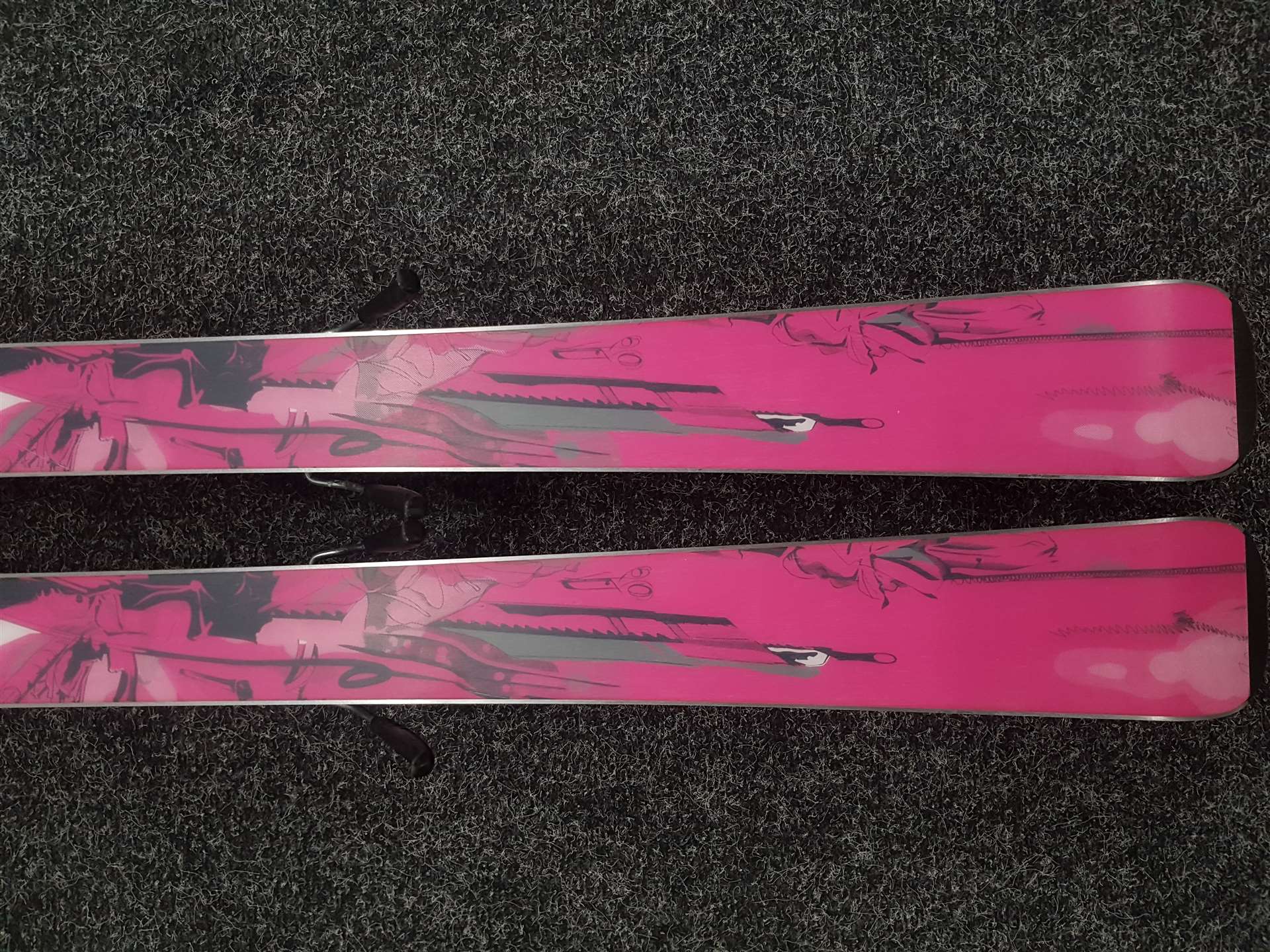 Bazárové lyže Head Brown