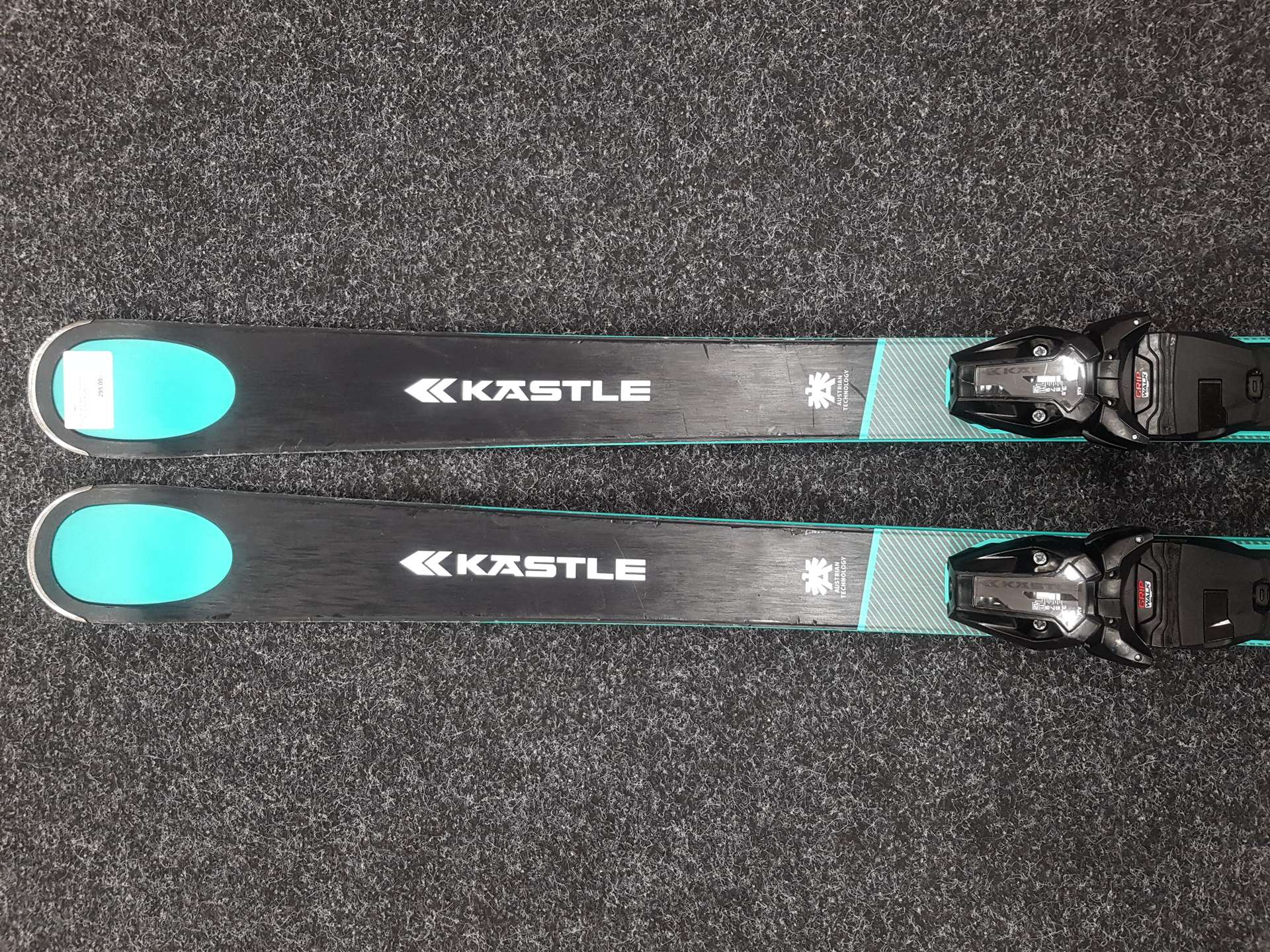 Použité lyže KASTLE RX 11 + viazanie Kastle 12