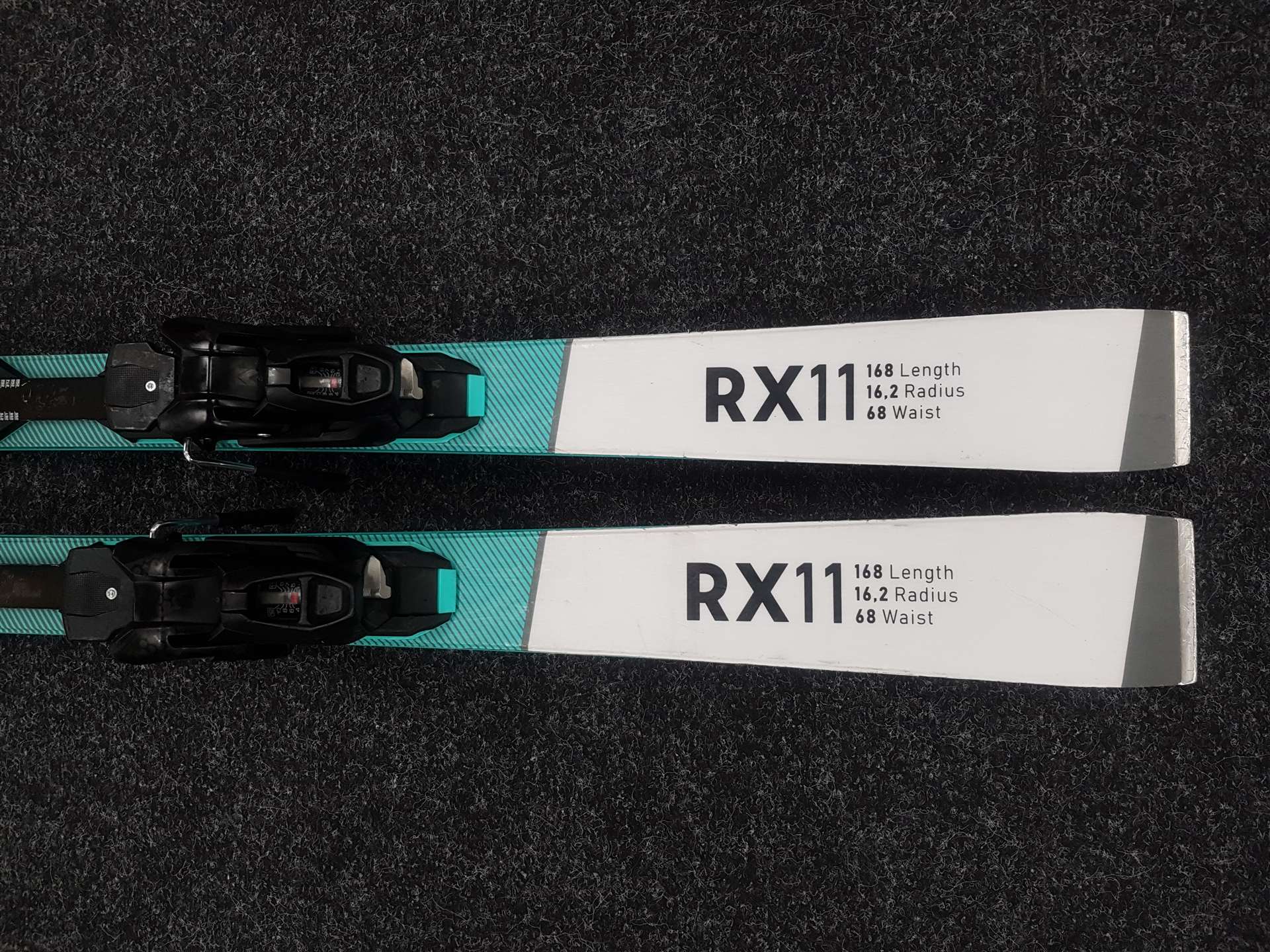 Použité lyže KASTLE RX 11 + viazanie Kastle 12