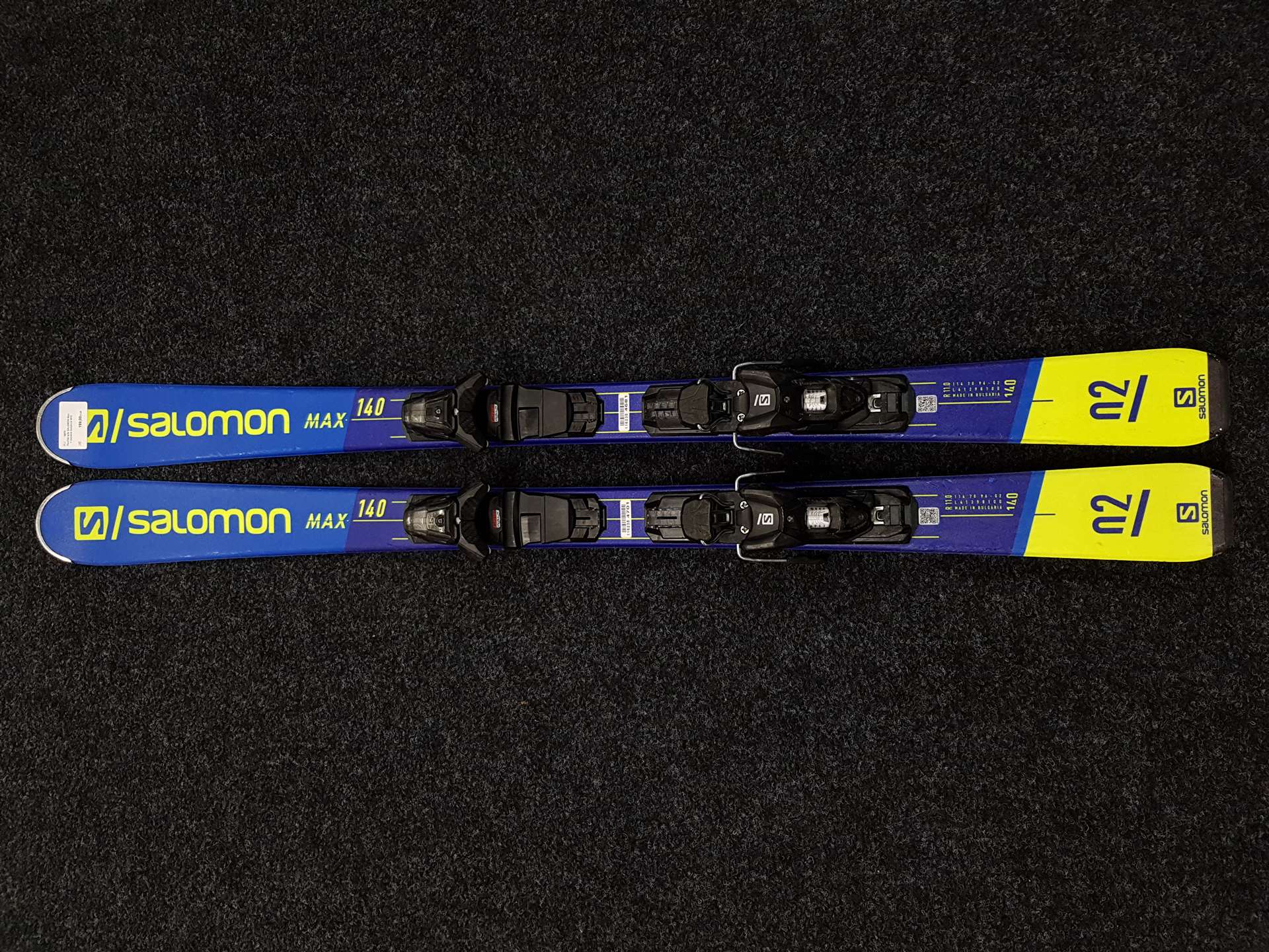 Použité lyže SALOMON Max + viazanie Salomon M10
