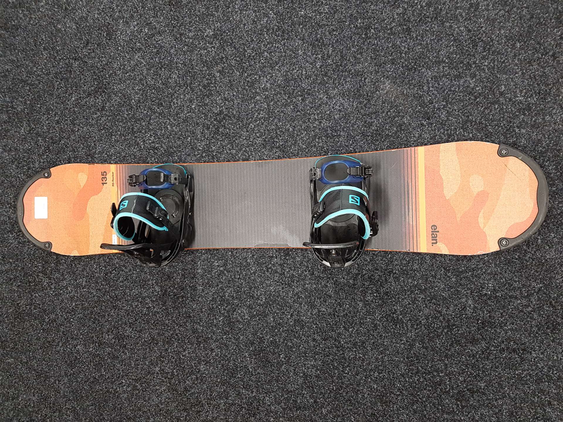 Použitý snowboard Elan RS Rocker + viazanie Salomon veľkosť S