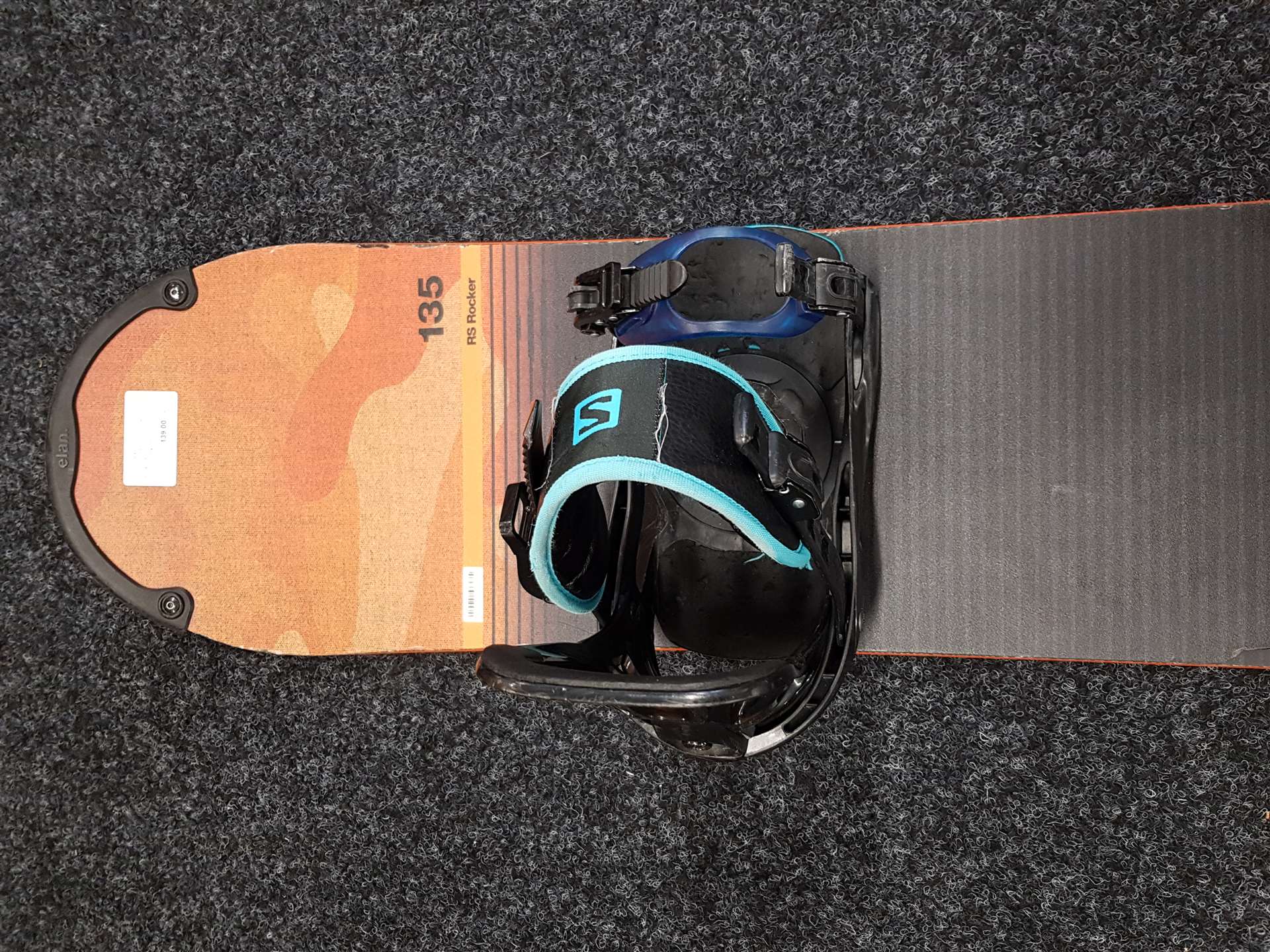 Použitý snowboard Elan RS Rocker + viazanie Salomon veľkosť S