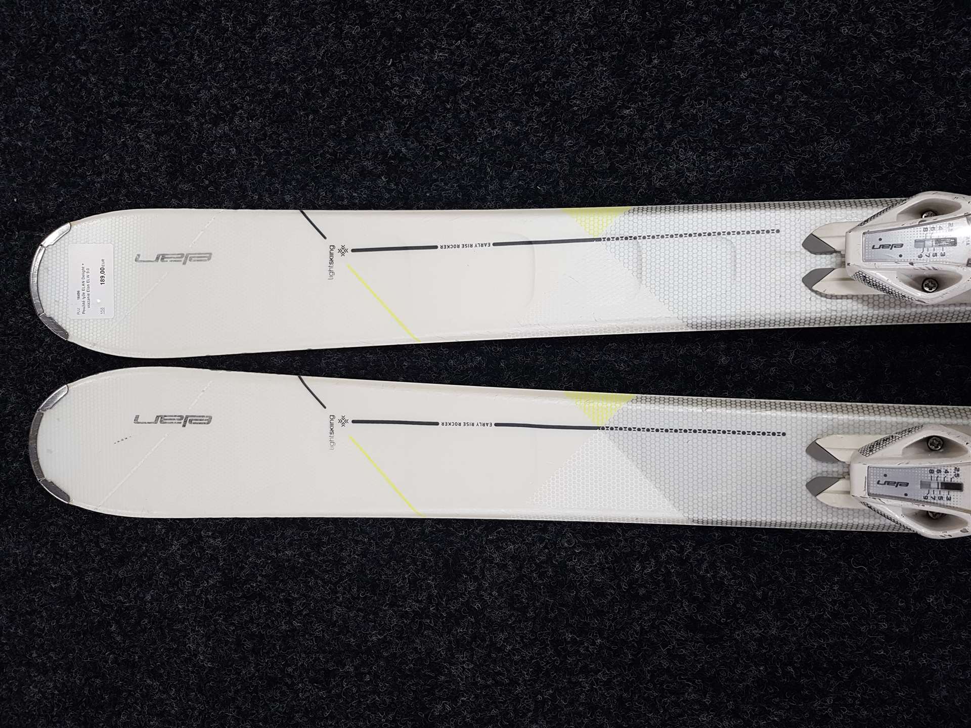 Použité lyže ELAN Delight + viazanie Elan ELW 9.0