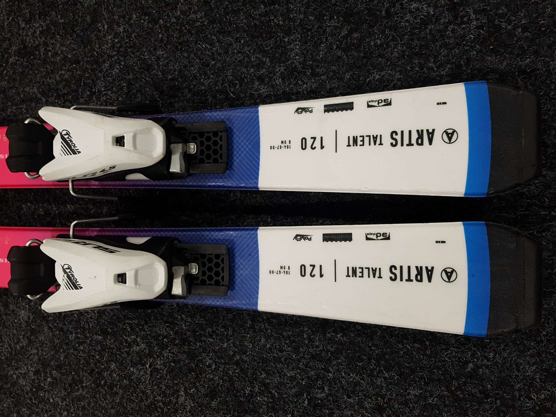 Použité lyže ARTIS Talent + viazanie Tyrolia SLR 4,5