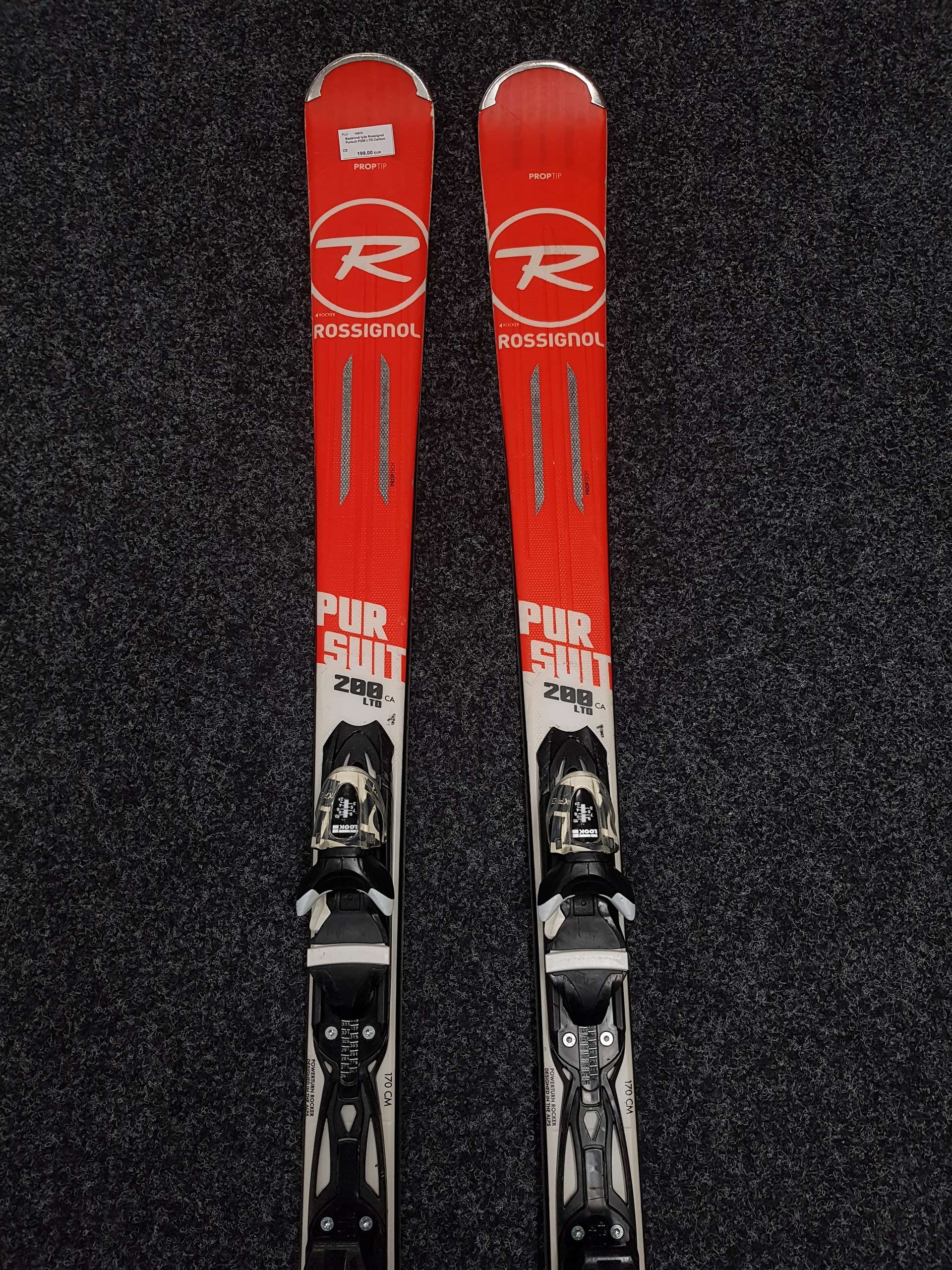 Bazárové lyže Rossignol Pursuit P200 LTD Carbon