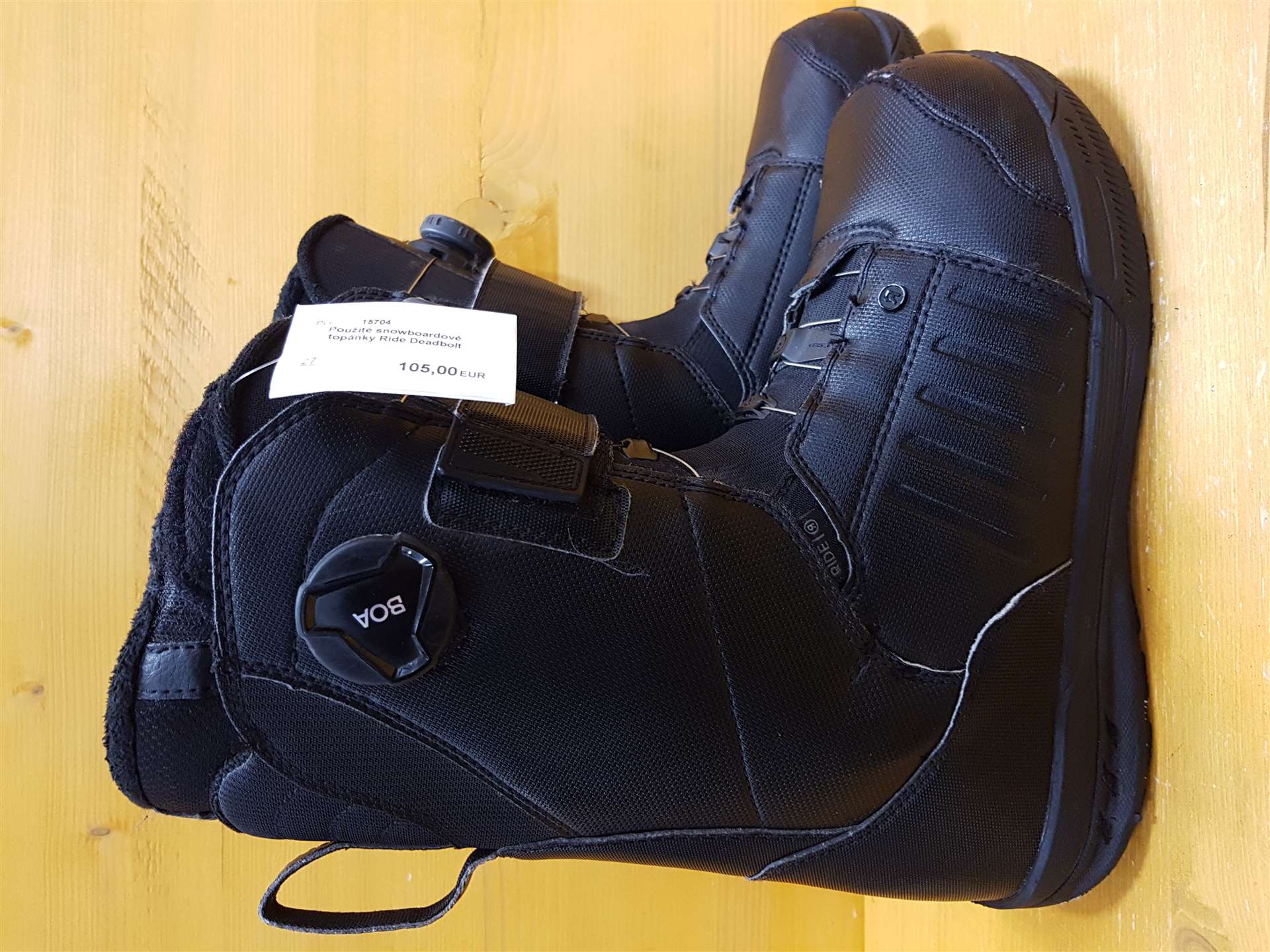 Použité snowboardové topánky Ride Deadbolt