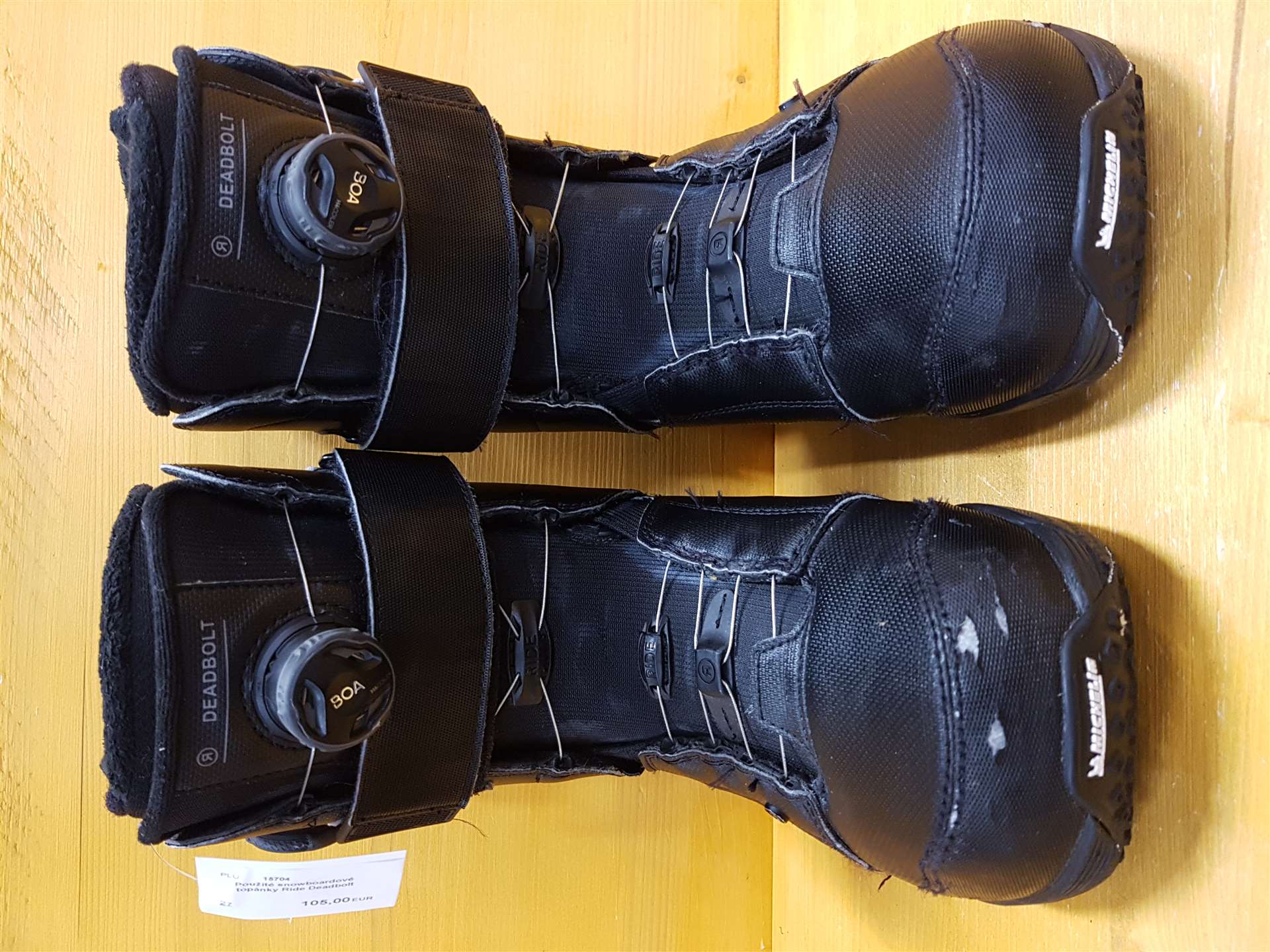 Použité snowboardové topánky Ride Deadbolt
