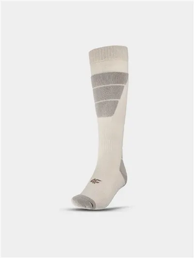 Dámske lyžiarske ponožky 4F FNK F239 OFF WHITE