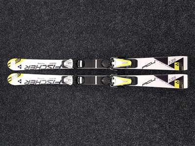 Použité lyže FISCHER RC4 Worldcup Aircarbon Ti + viazanie Head SX9