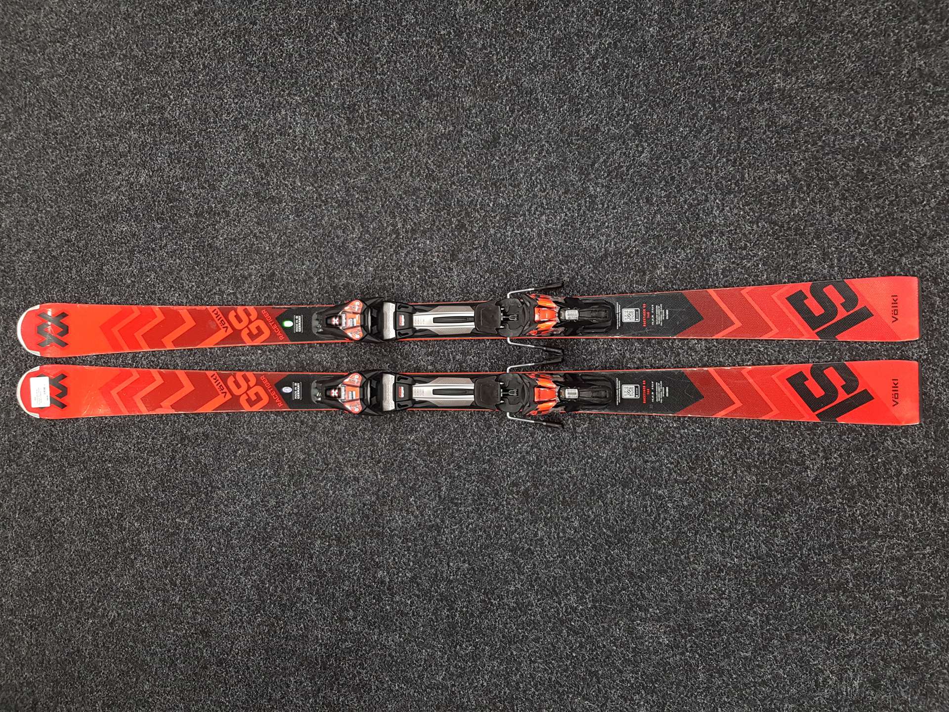 Použité lyže VOLKL Racetiger GS + viazanie Marker R Motion 12