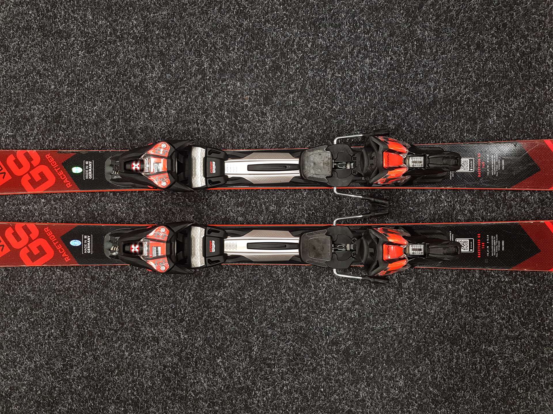 Použité lyže VOLKL Racetiger GS + viazanie Marker R Motion 12