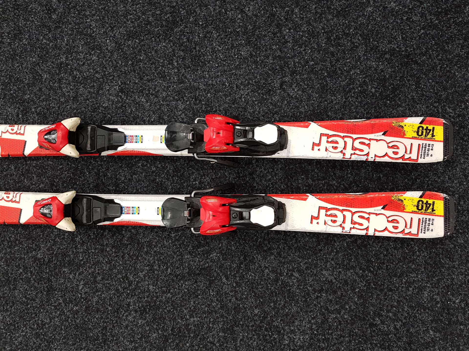 Použité lyže ATOMIC Redster + viazanie Atomic XTE 7