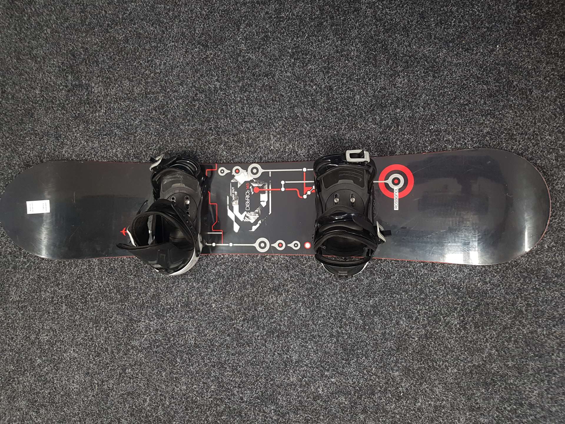 Použitý snowboard Rossignol District + vázání Hc Fifty velikost M/L