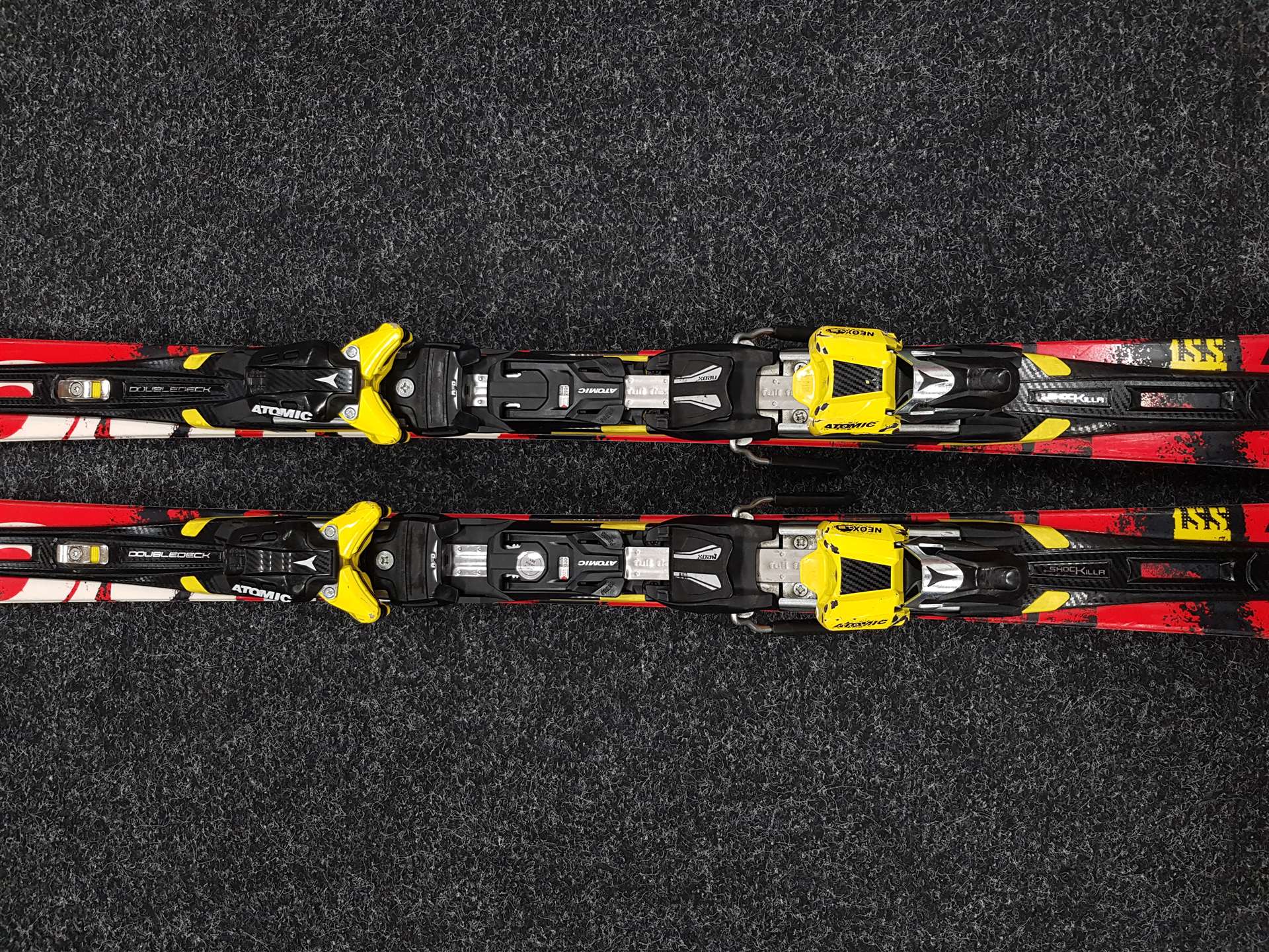 Použité lyže ATOMIC Redster SL + viazanie Atomic Neox 12