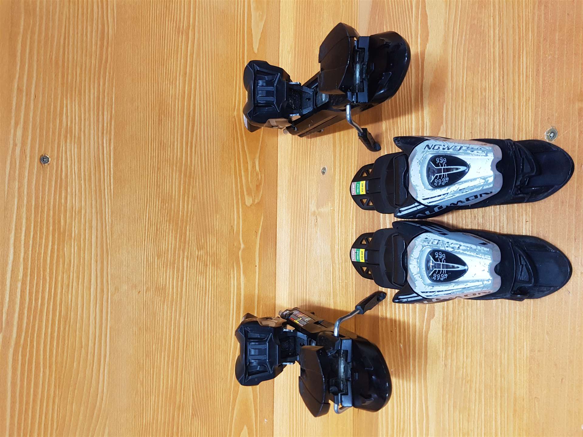 Použité viazanie Salomon LZ (DIN 7,5)