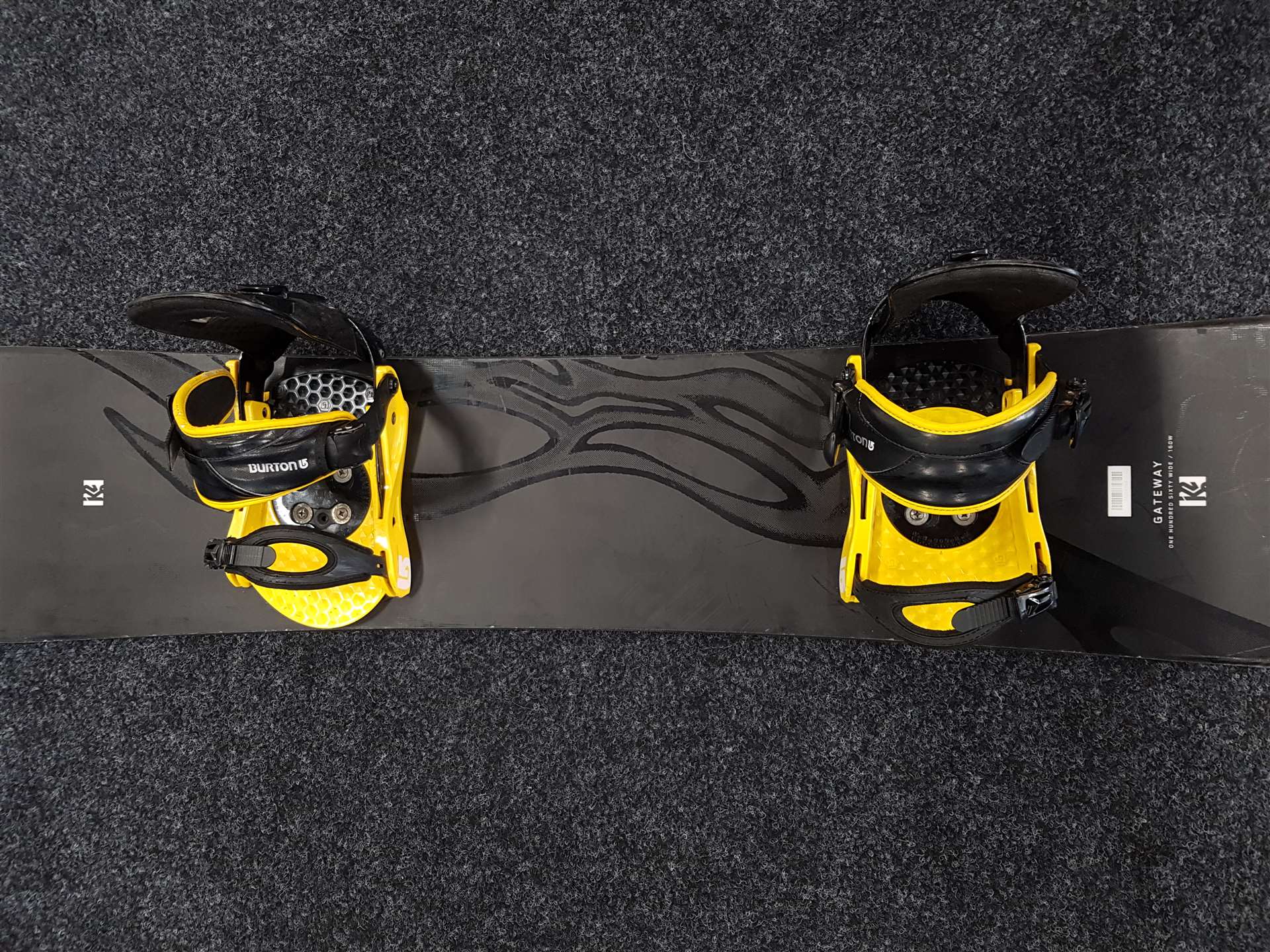 Použitý snowboard K2 Gateway + viazanie Burton veľkosť L