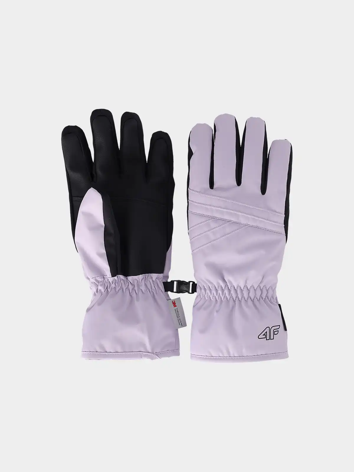 Lyžiarske rukavice 4F FNK F159 LIGHT VIOLET