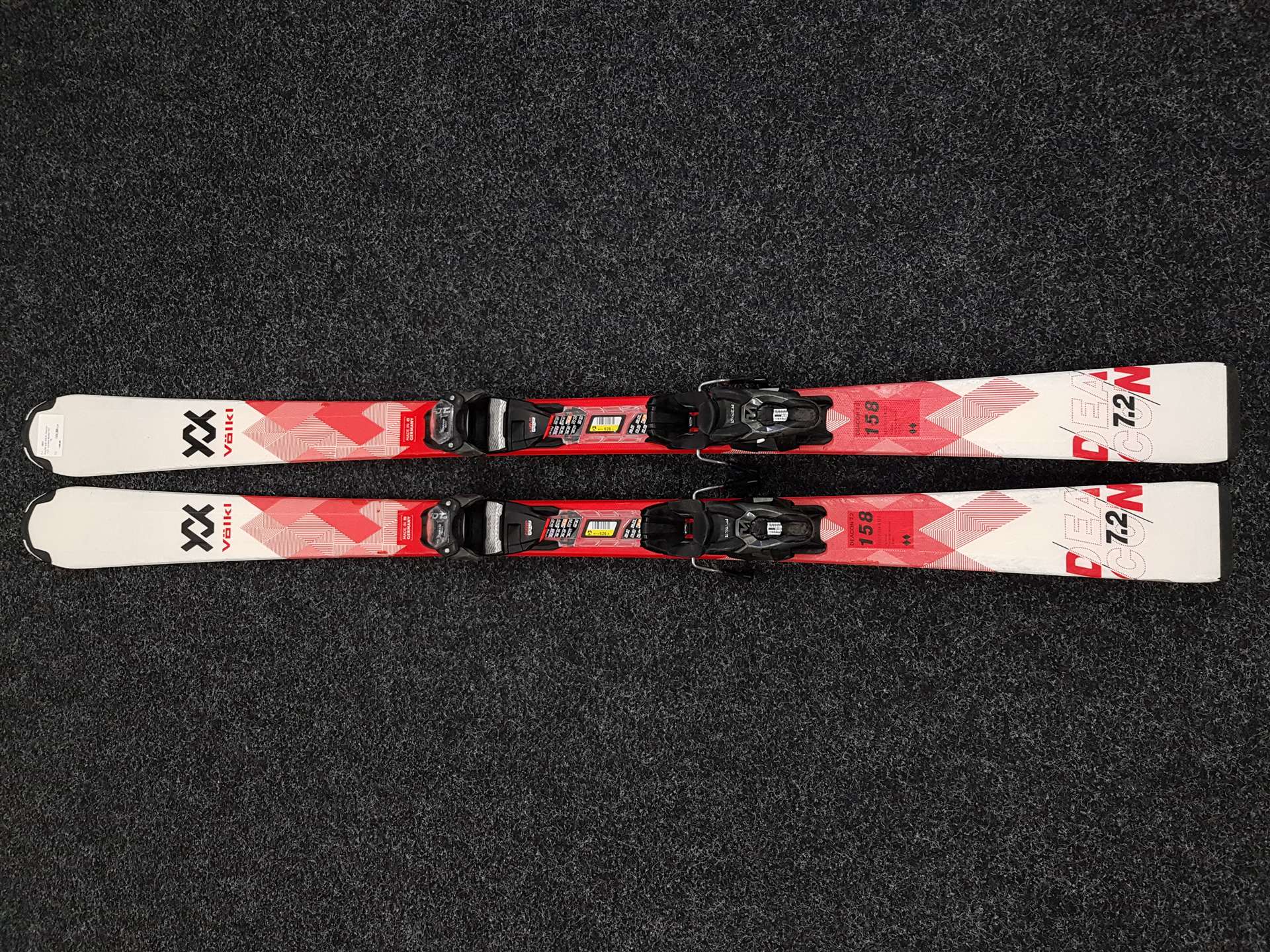 Použité lyže VOLKL Deacon 7.2 + viazanie Marker FDT 10