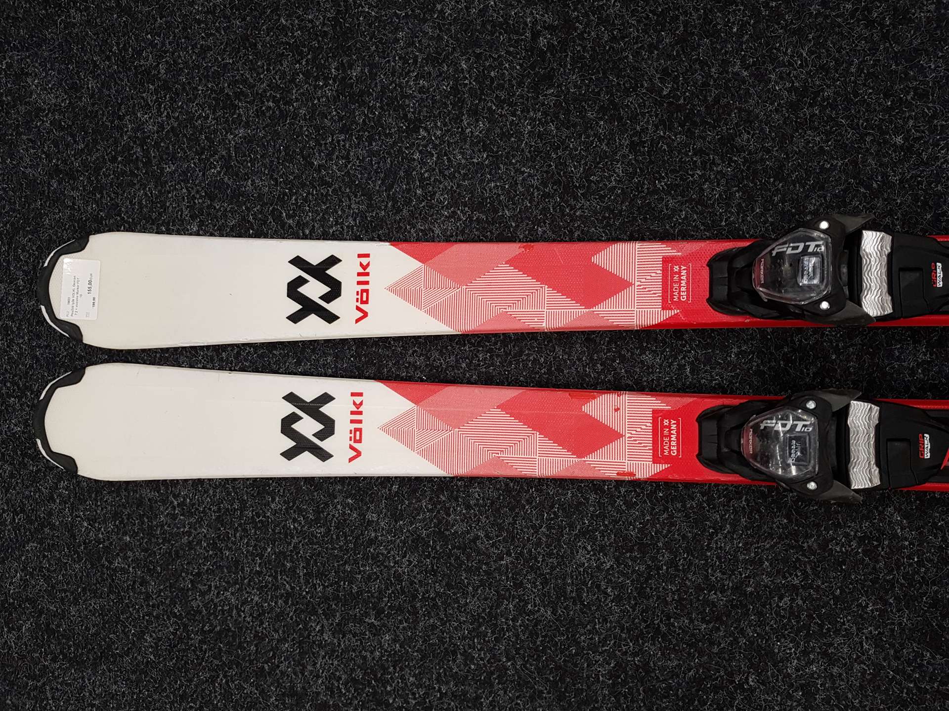 Použité lyže VOLKL Deacon 7.2 + viazanie Marker FDT 10