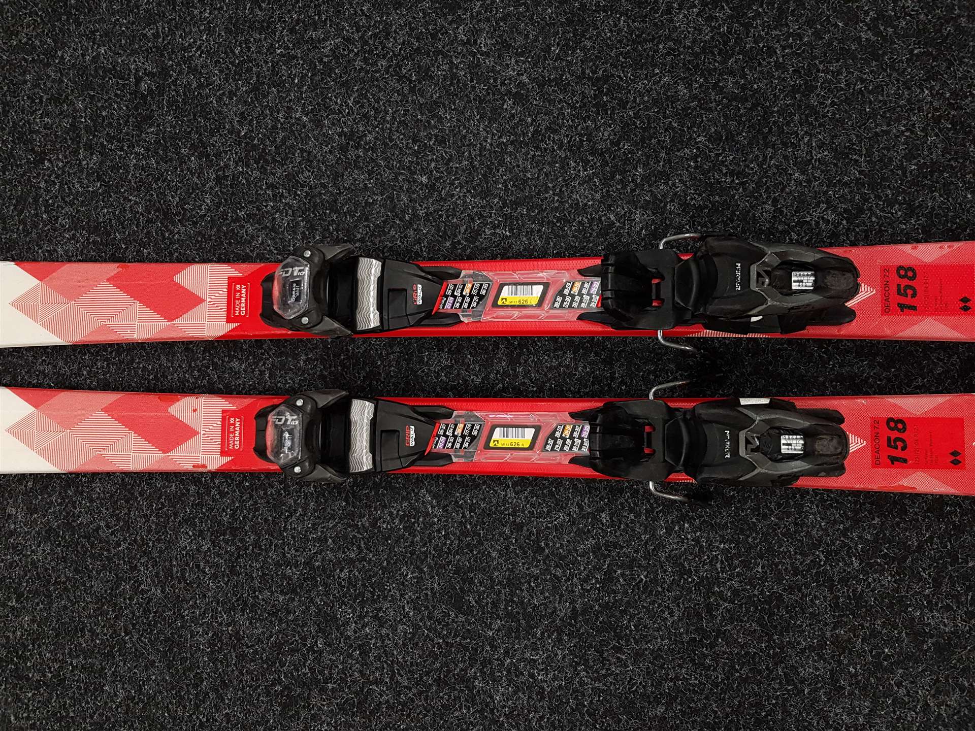 Použité lyže VOLKL Deacon 7.2 + viazanie Marker FDT 10