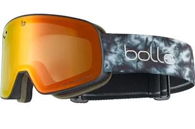 fotochromatické prémiové okuliare Bollé NEVADA Black Tie Dye matte - Phantom Fire Red cat 1-3