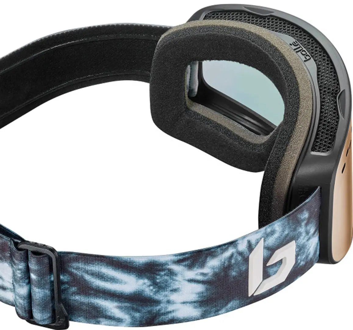 fotochromatické prémiové okuliare Bollé NEVADA Black Tie Dye matte - Phantom Fire Red cat 1-3