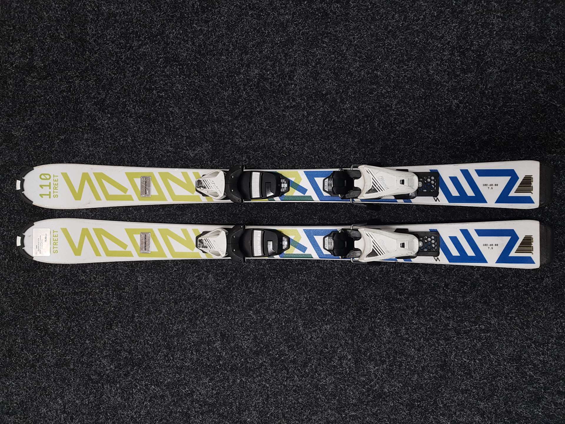 Použité detské lyže SPORTEN Street + viazanie Tyrolia SLR 4.5