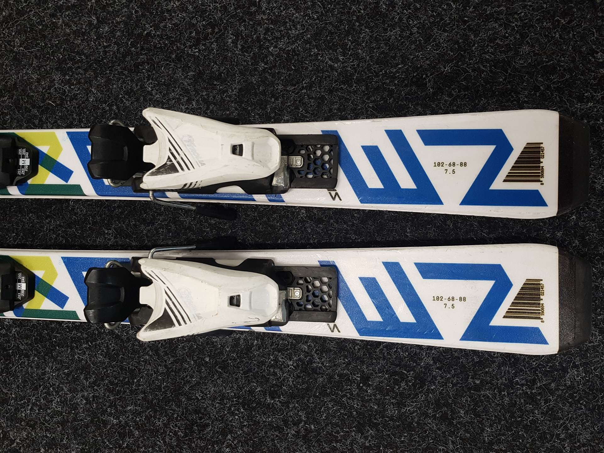 Použité detské lyže SPORTEN Street + viazanie Tyrolia SLR 4.5