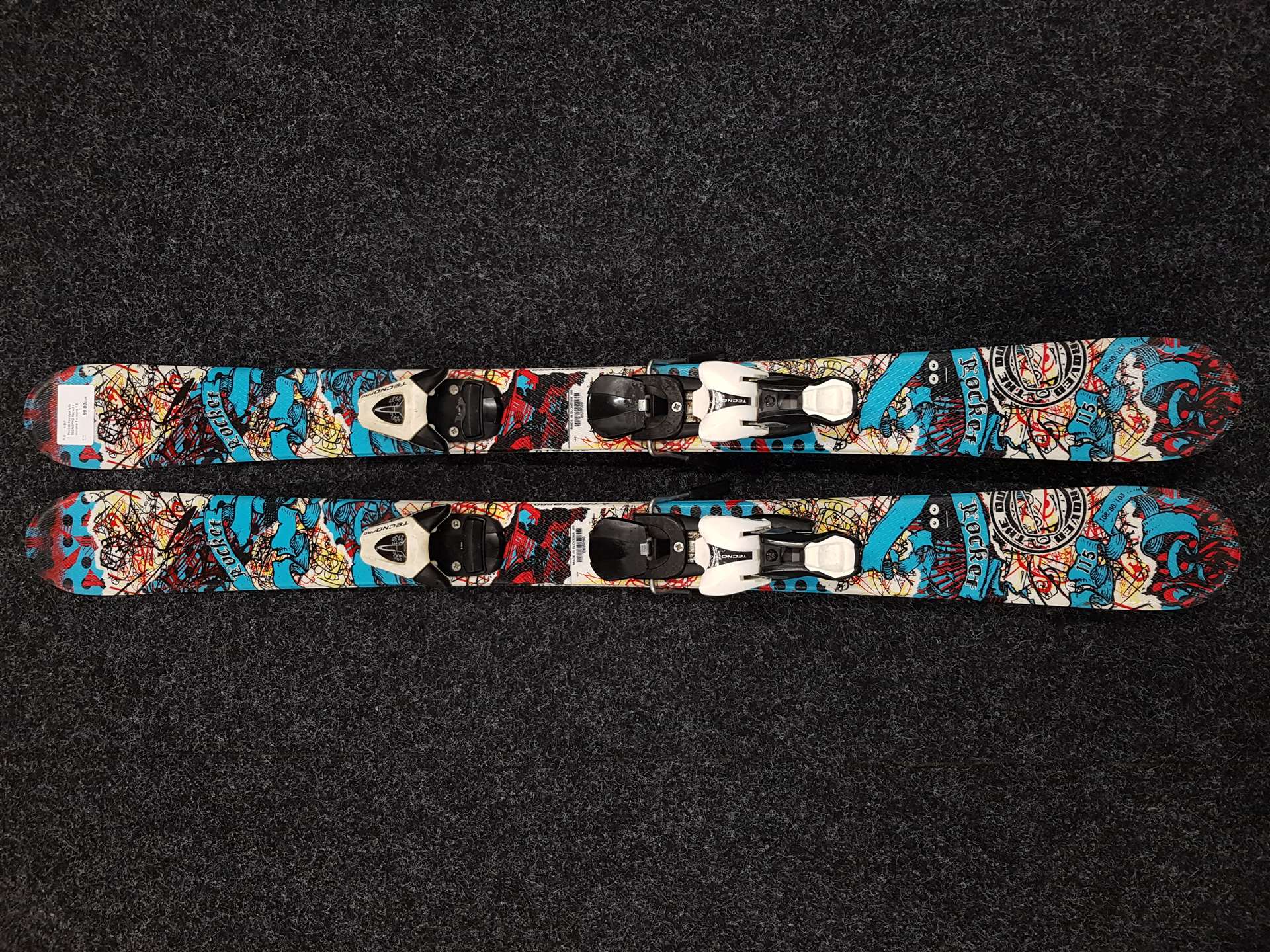 Použité freestyle lyže TECNOPRO Rocket + viazanie Tecnopro 7,5