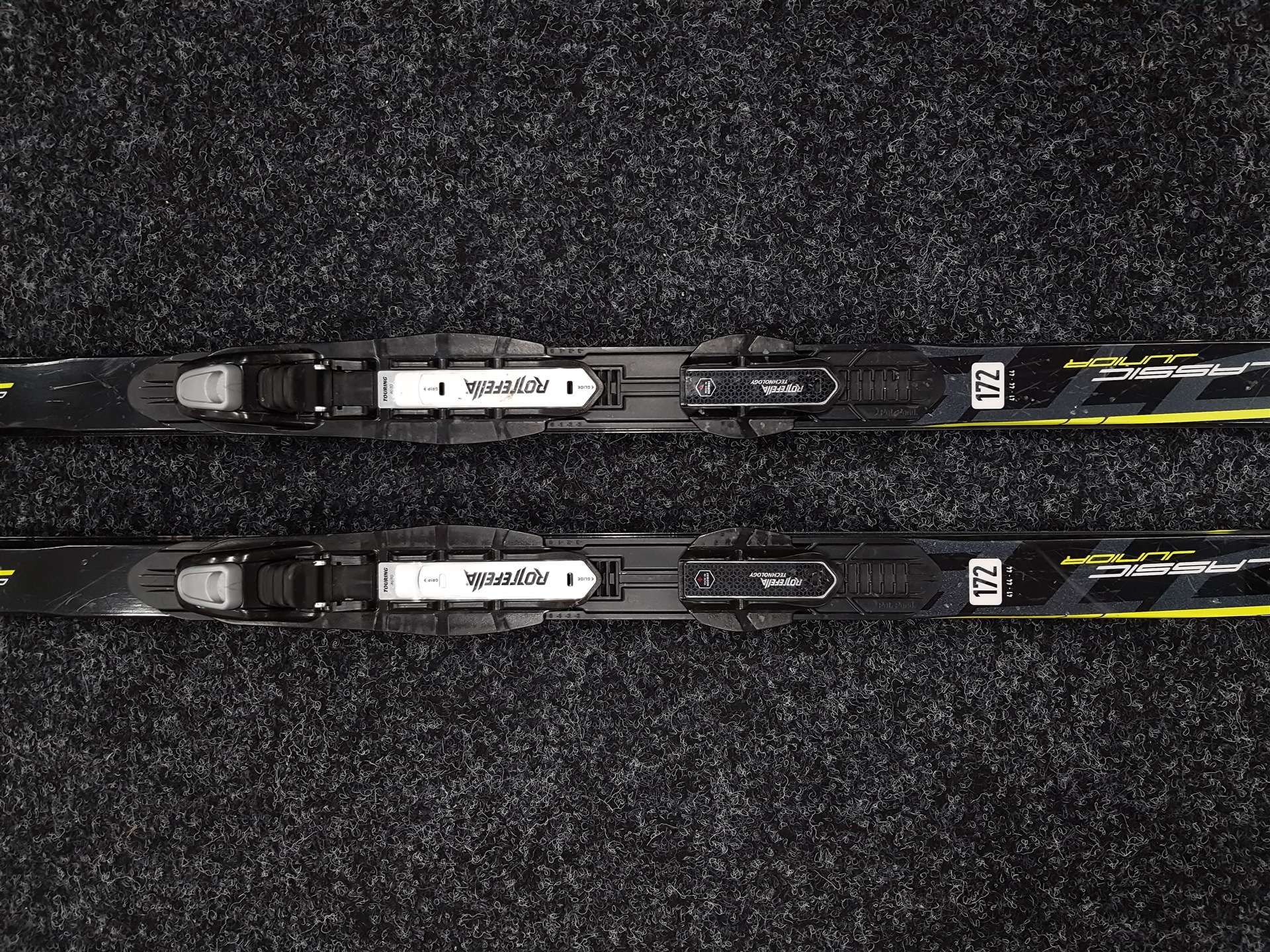 Použité bežecké lyže SPORTEN RS Classic Junior  + viazanie NNN Rottefella