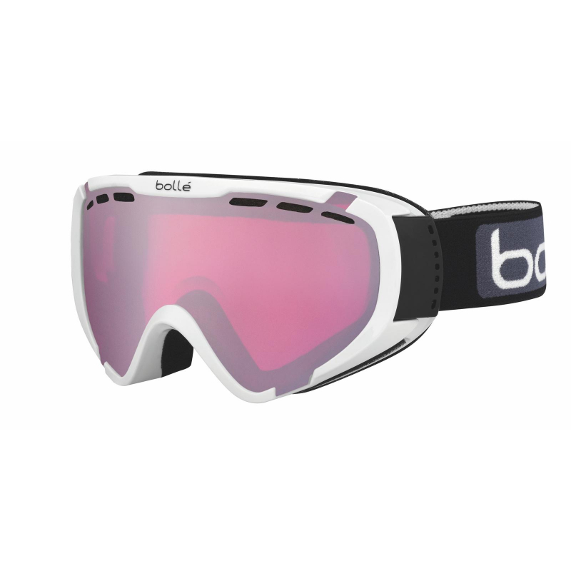 lyžiarske okuliare Bolle Explorer OTG white shiny