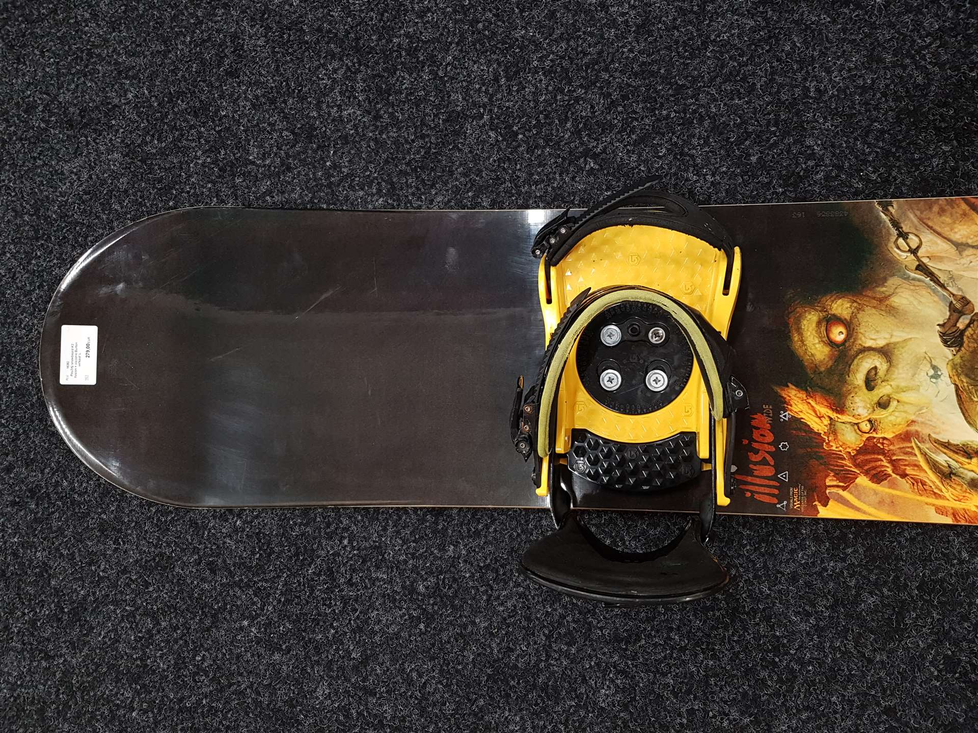 Použitý snowboard K2 Ilusion + viazanie Burton veľkosť L