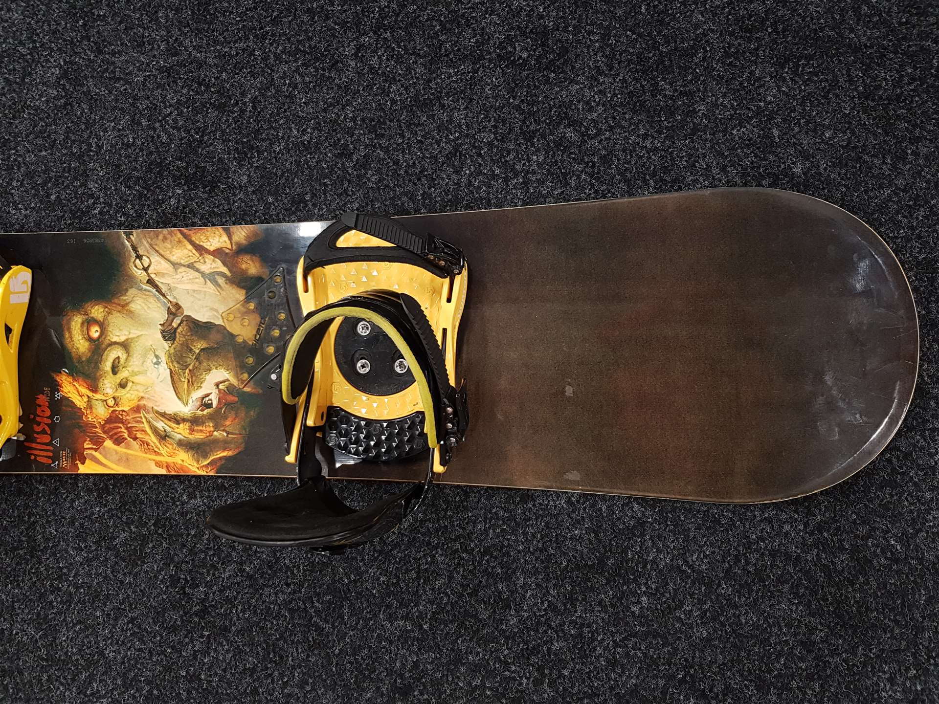 Použitý snowboard K2 Ilusion + viazanie Burton veľkosť L