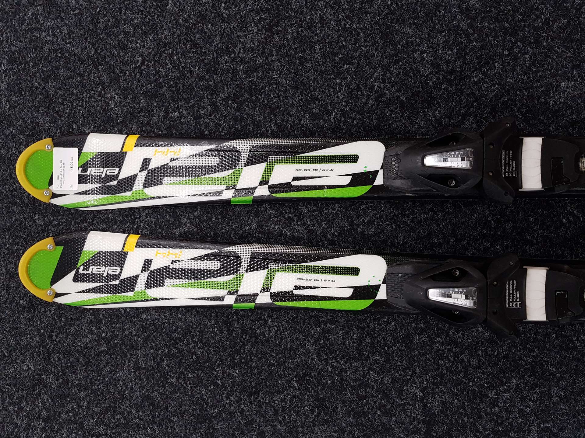 Použité lyže ELAN Exar GX + viazanie Elan EL 10