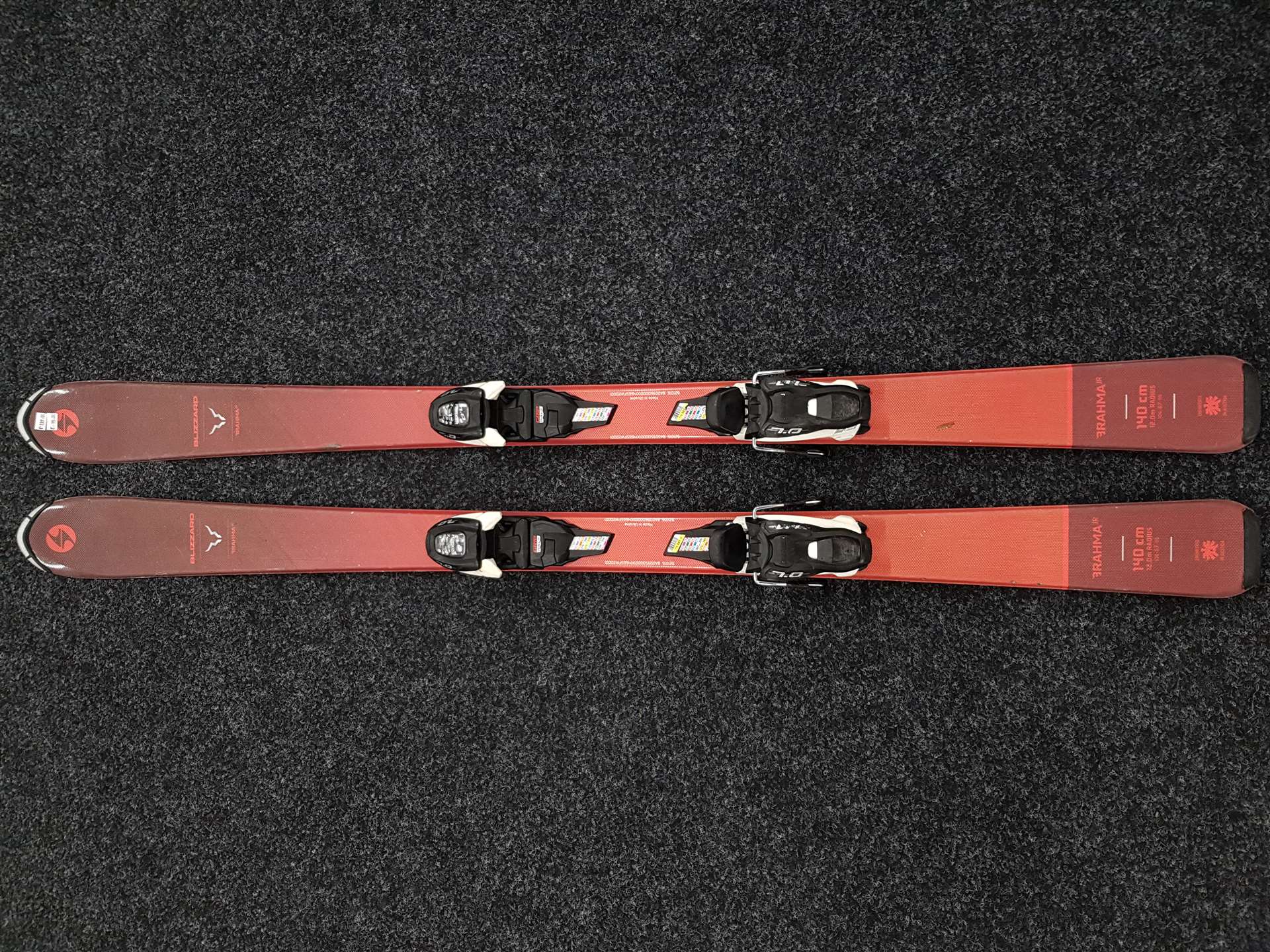 Použité lyže BLIZZARD Brahma JR + viazanie Marker 7