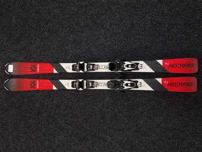 Použité lyže VOLKL DEACON 7.4 + viazanie Marker FDT 10
