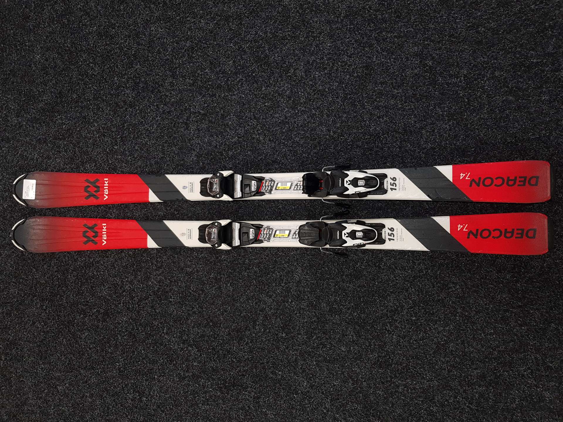 Použité lyže VOLKL DEACON 7.4 + viazanie Marker FDT 10