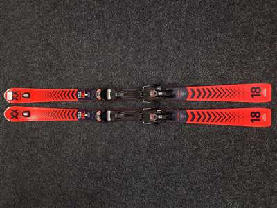 Použité lyže VOLKL Racetiger RC 18 + viazanie Marker Motion 12.0