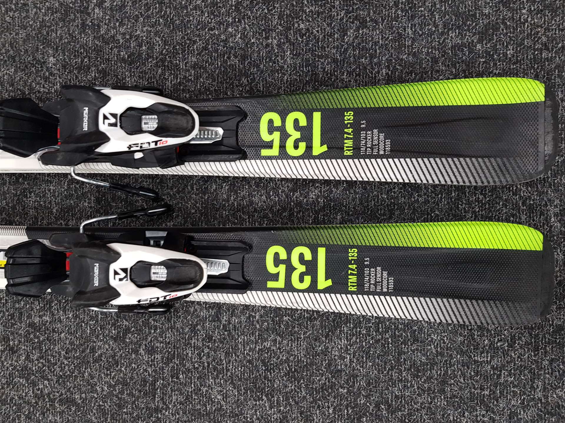 Použité lyže VOLKL RTM 7.4