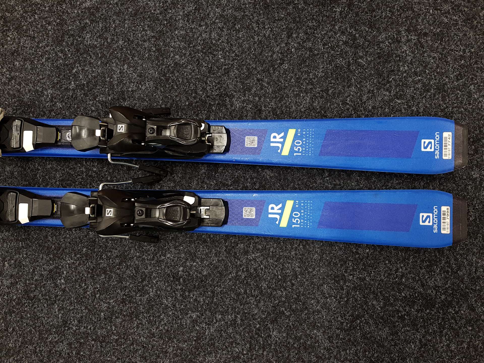 Použité lyže SALOMON S/Race JR + viazanie Salomon S 7.5