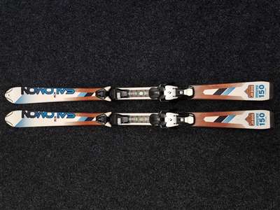 Použité lyže SALOMON Enduro JR 800  + viazanie Salomon L 7