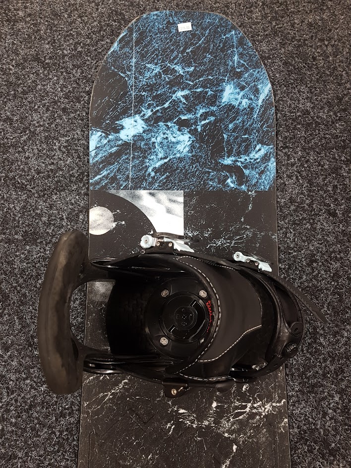 Použitý snowboard Burton Radius + viazanie Burton veľkost S