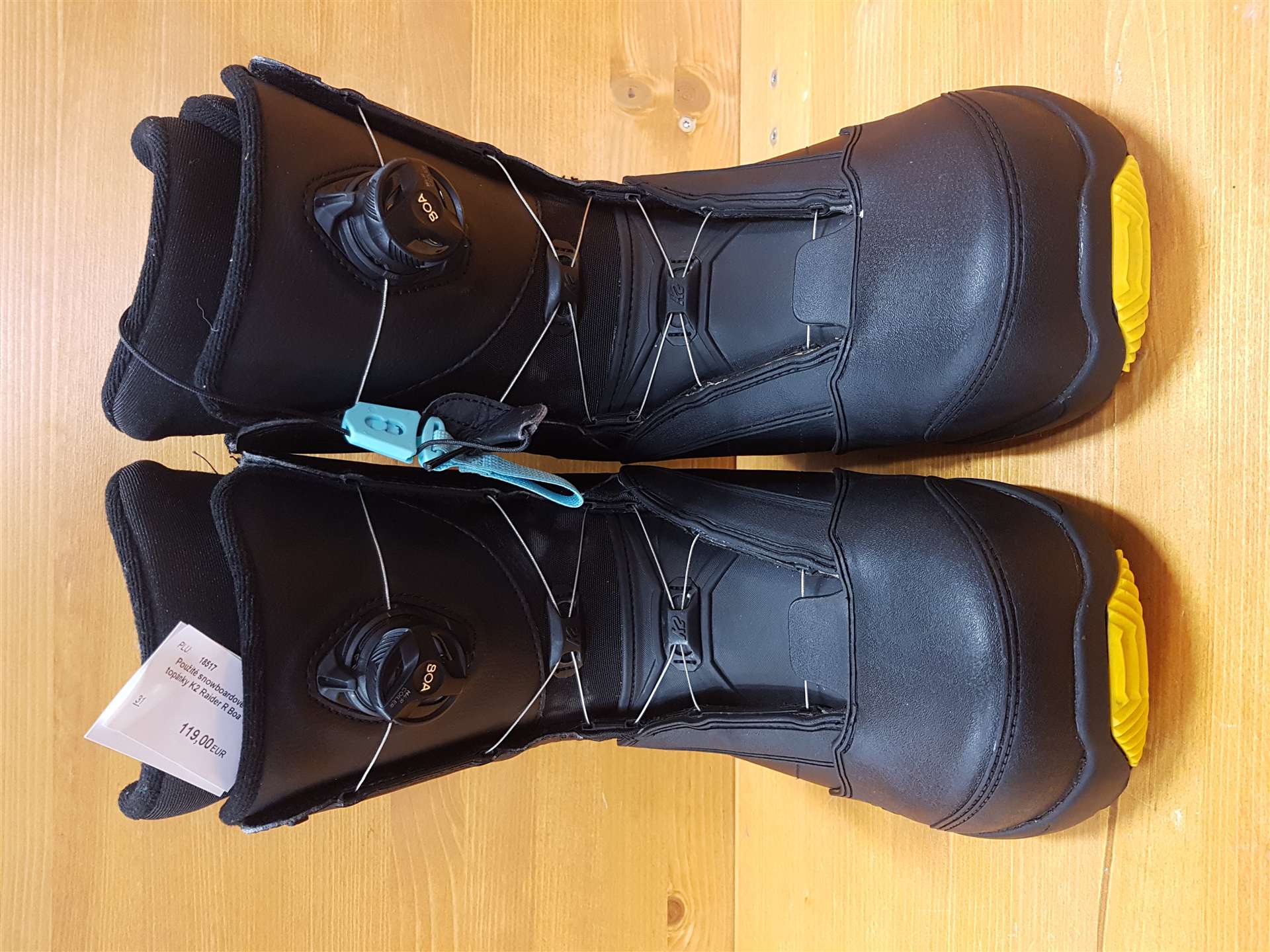 Použité snowboardové topánky K2 Raider R Boa