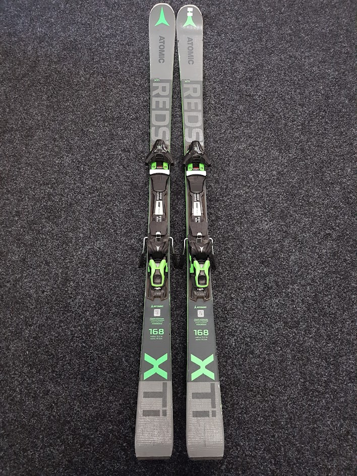 Použité lyže ATOMIC Redster XTi + viazanie Atomic FT 12