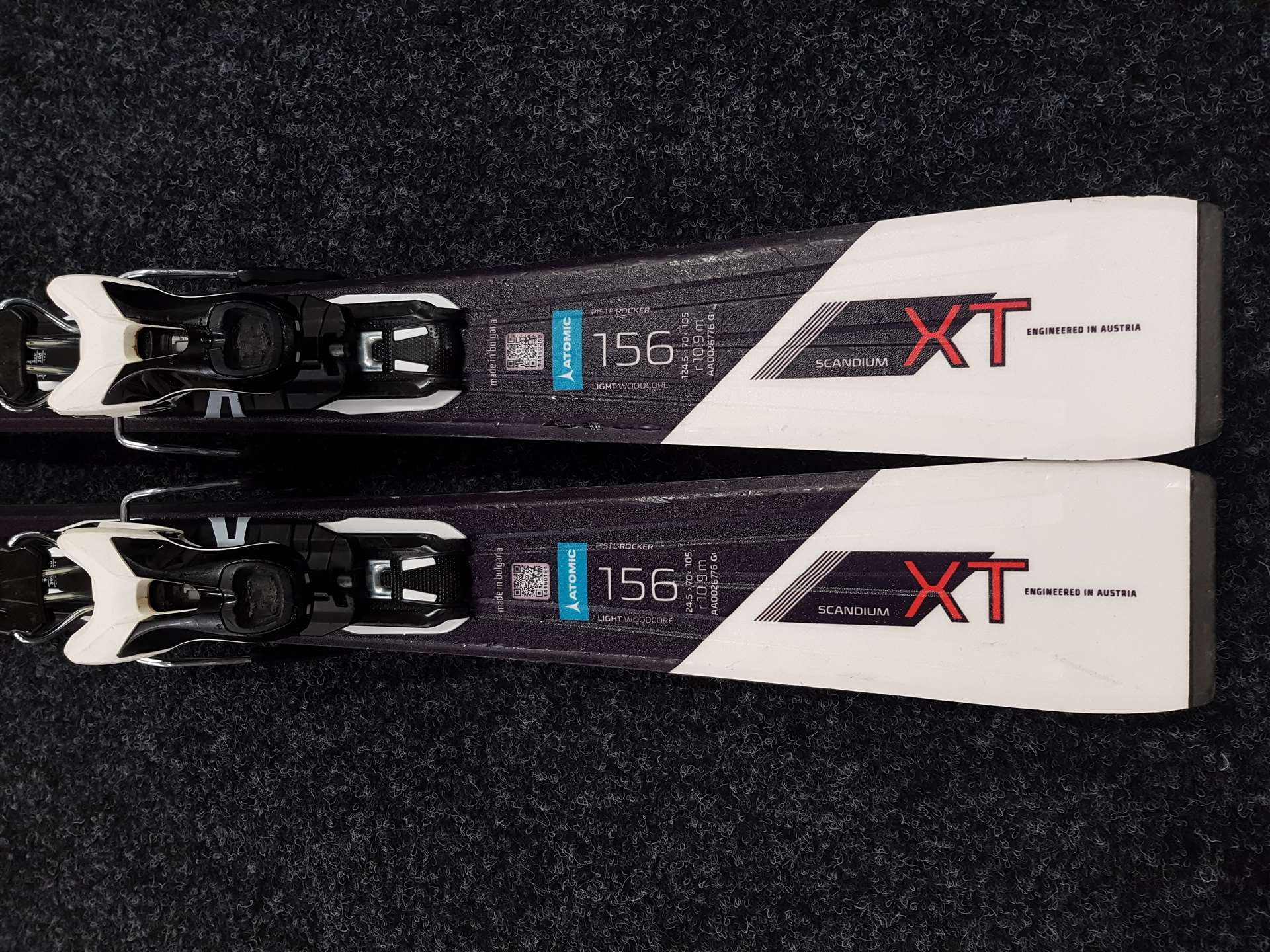 Použité lyže ATOMIC Performer XT + viazanie Atomic 10.0