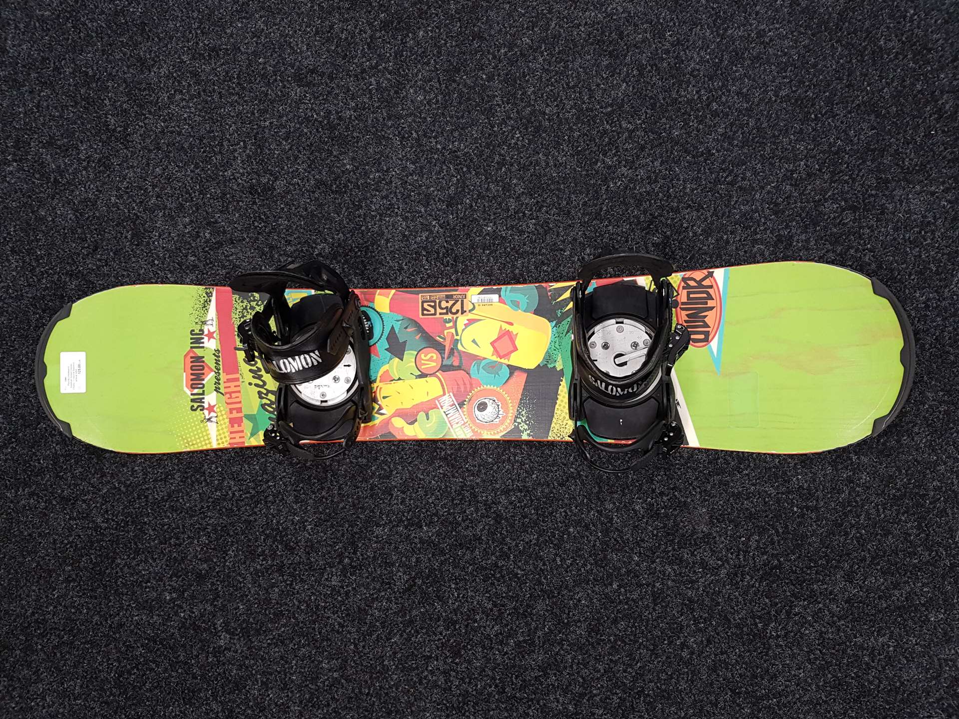 Použitý snowboard Salomon Golden Gloves Champ. + viazanie Salomon veľkosť S/SX