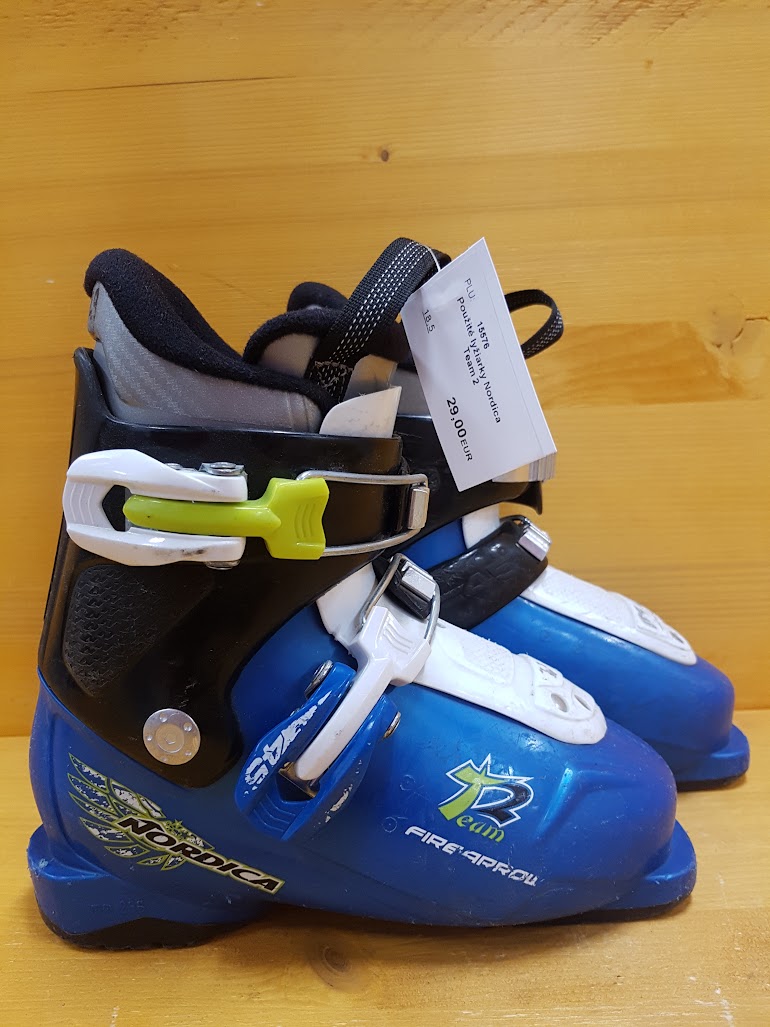 Použité lyžiarky Nordica Team 2